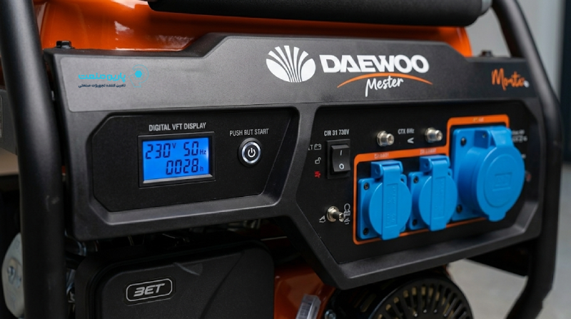 پنل دیجیتال و پیشرفته موتور برق دوو